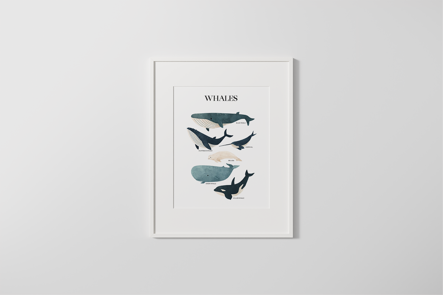 Ocean Friends Whales PLAY & OAK