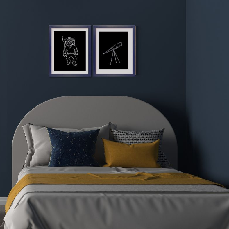 Cosmic Wonders: Space-Themed Wall Art for Kids' Rooms & Nurseries