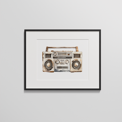 Retro Boombox