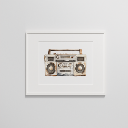 Retro Boombox