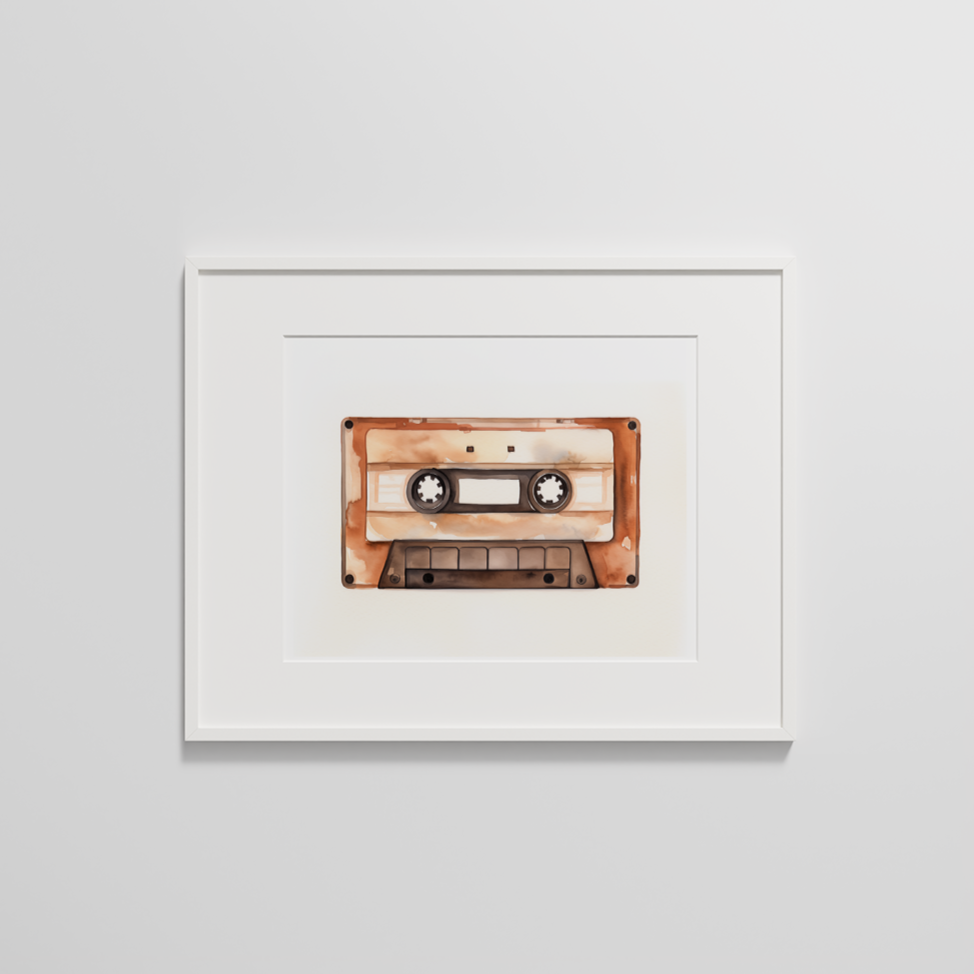 Retro Cassette Tape