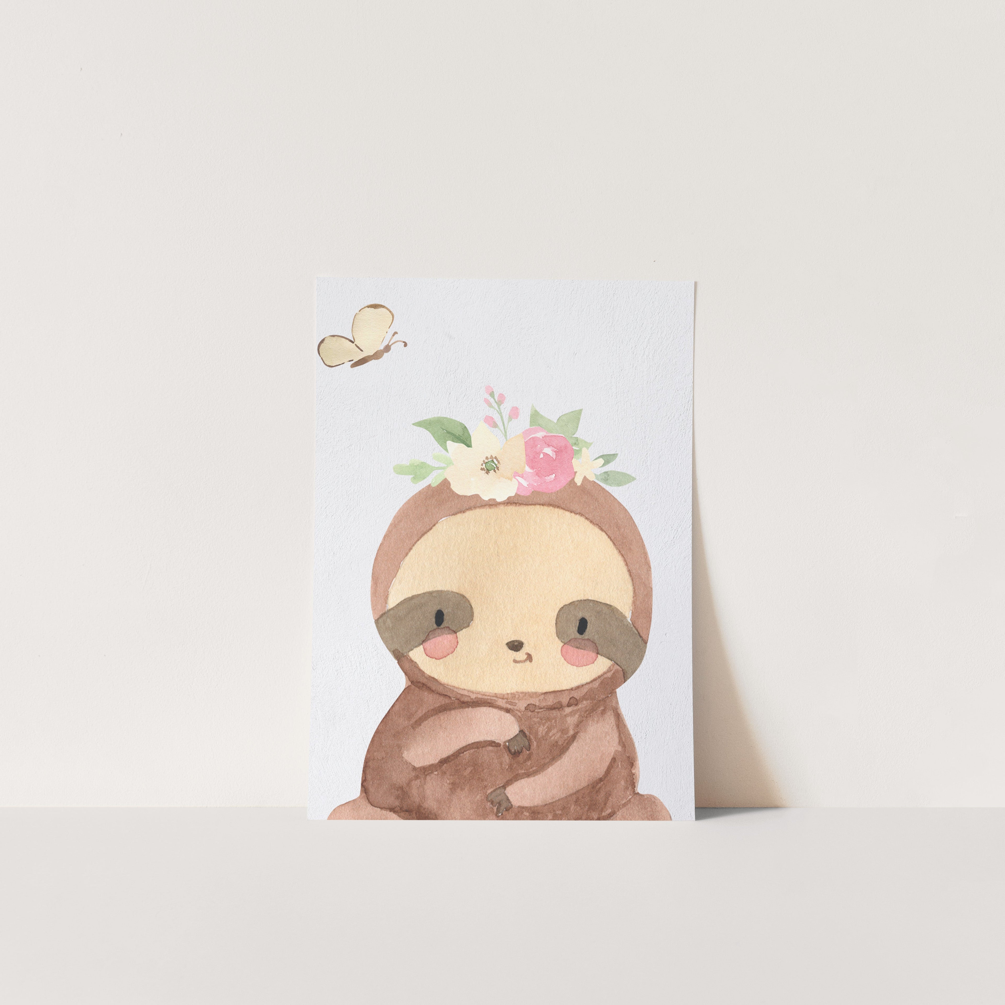 Princess Luna Blooms – Slothy Town Art Print