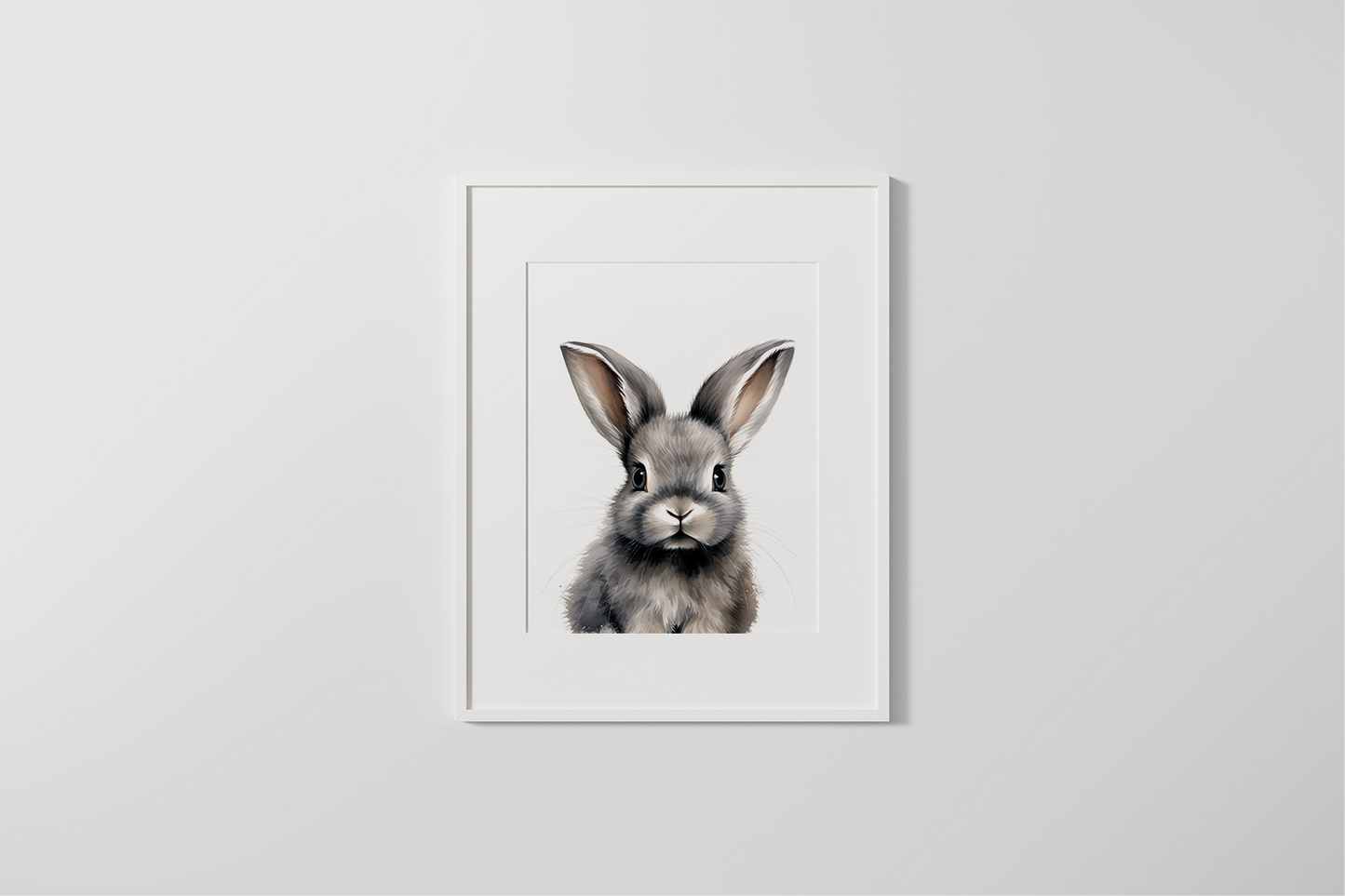 Hop Hop Hop Bunny Print