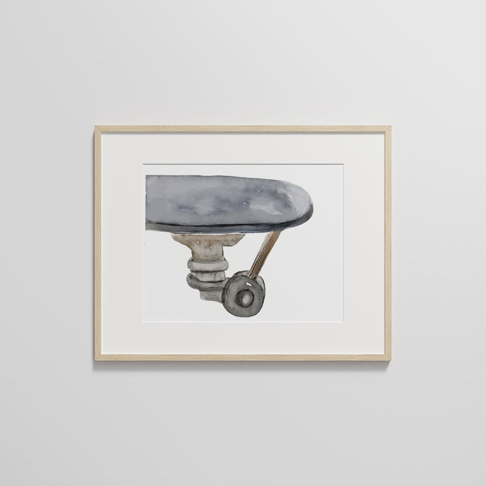 Vintage Skateboard Wall Art – Retro Skate Decor for Kids & Teens